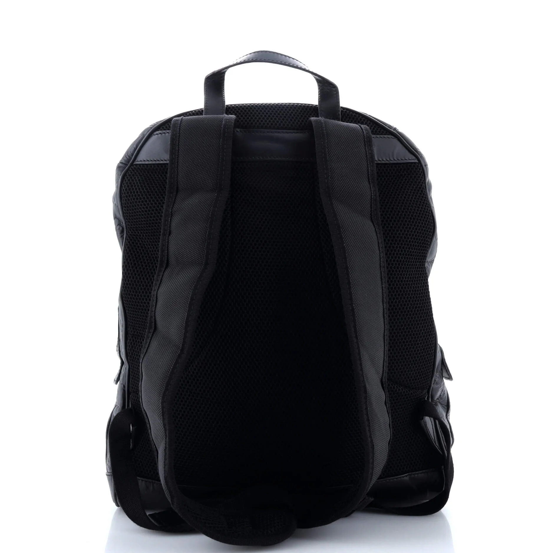 Signature Pocket Backpack Guccissima Leather Large