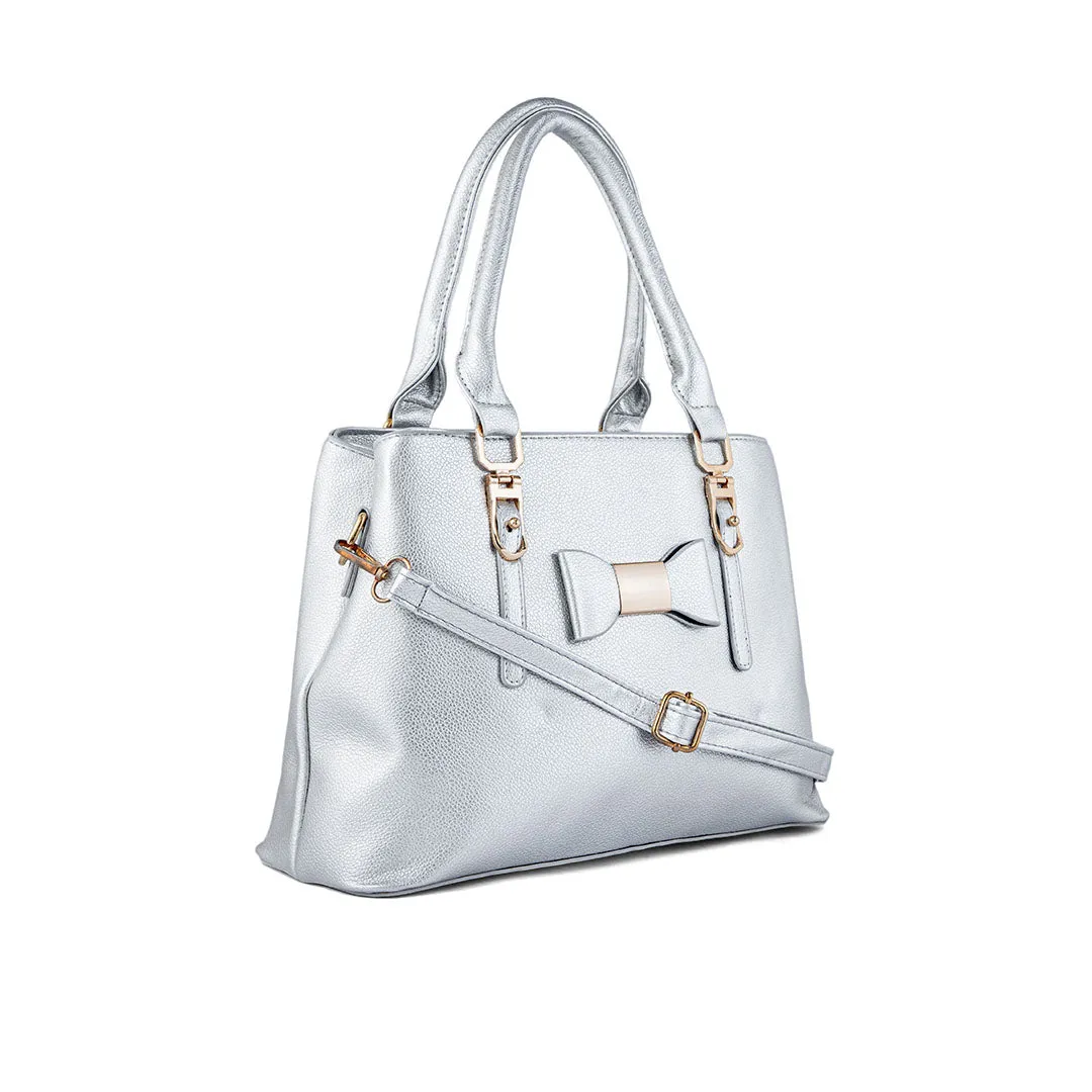 Silver Formal Hand Bag P36184