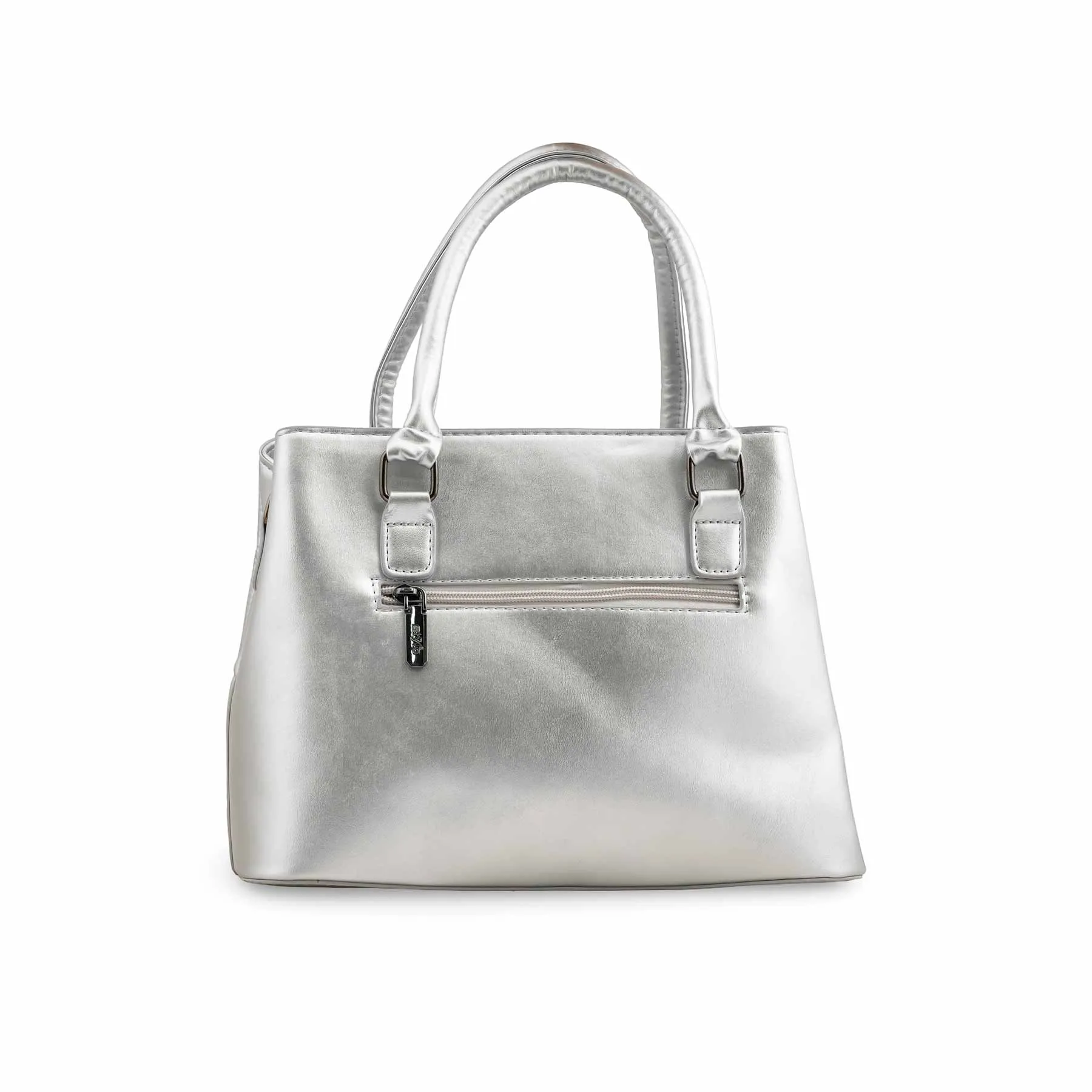 Silver Formal Hand Bag P36245