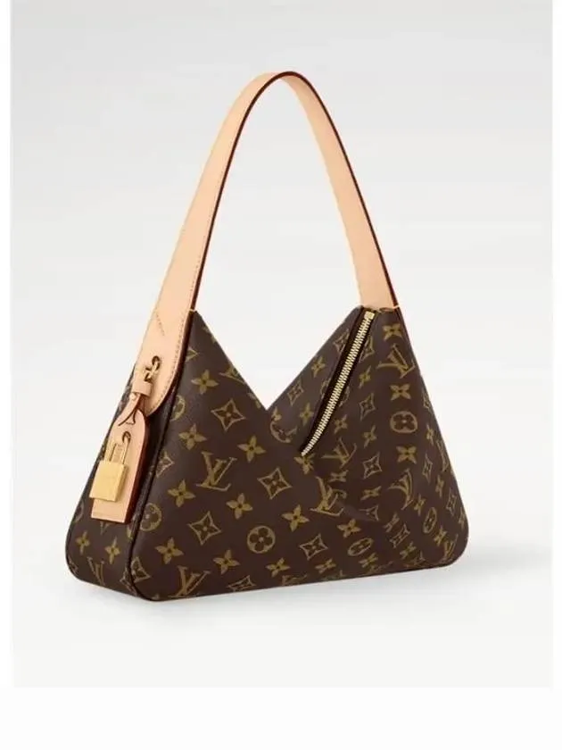Slouchy PM Monogram Shoulder Bag Brown
