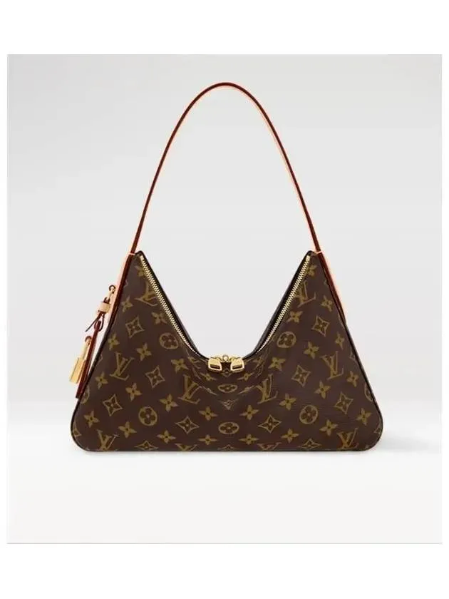 Slouchy PM Monogram Shoulder Bag Brown