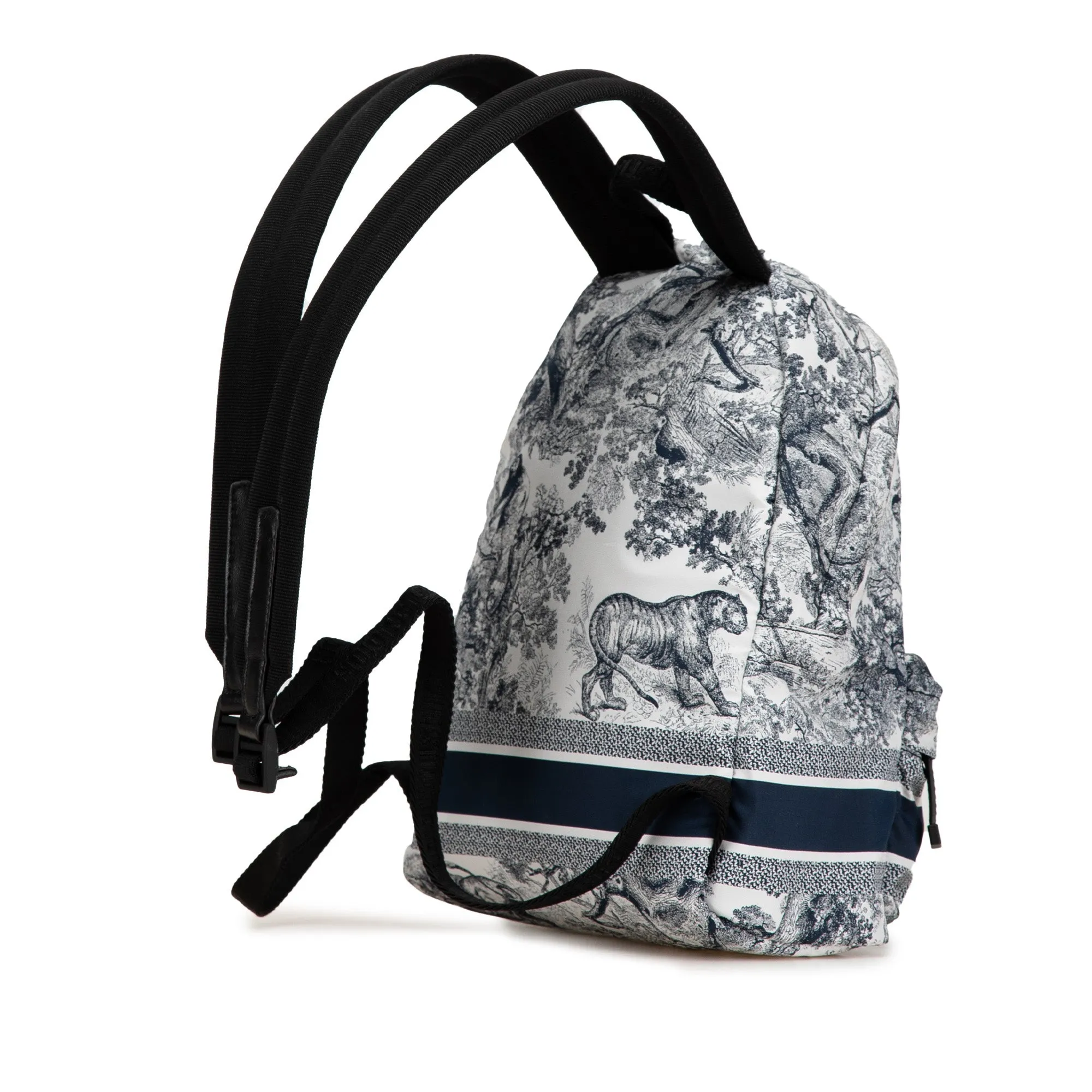 Small Nylon Technical Fabric Toile De Jouy Diortravel Backpack