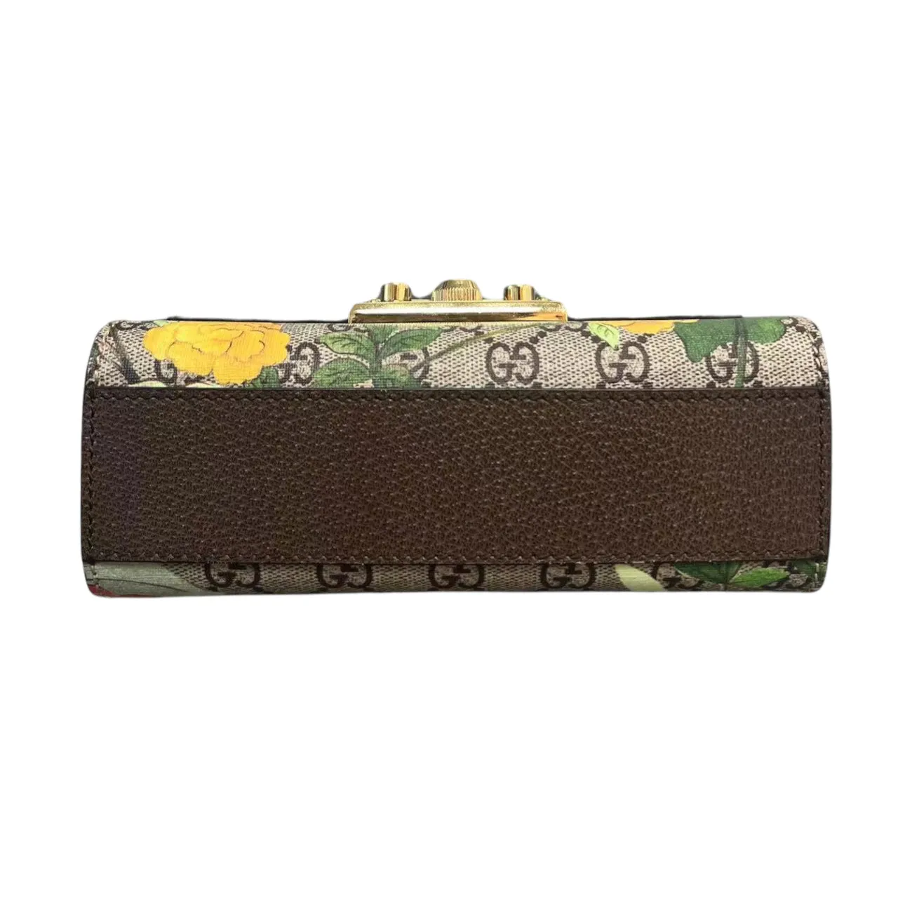 Small Padlock Shoulder GG Supreme Monogram Tian Beige Multicolor