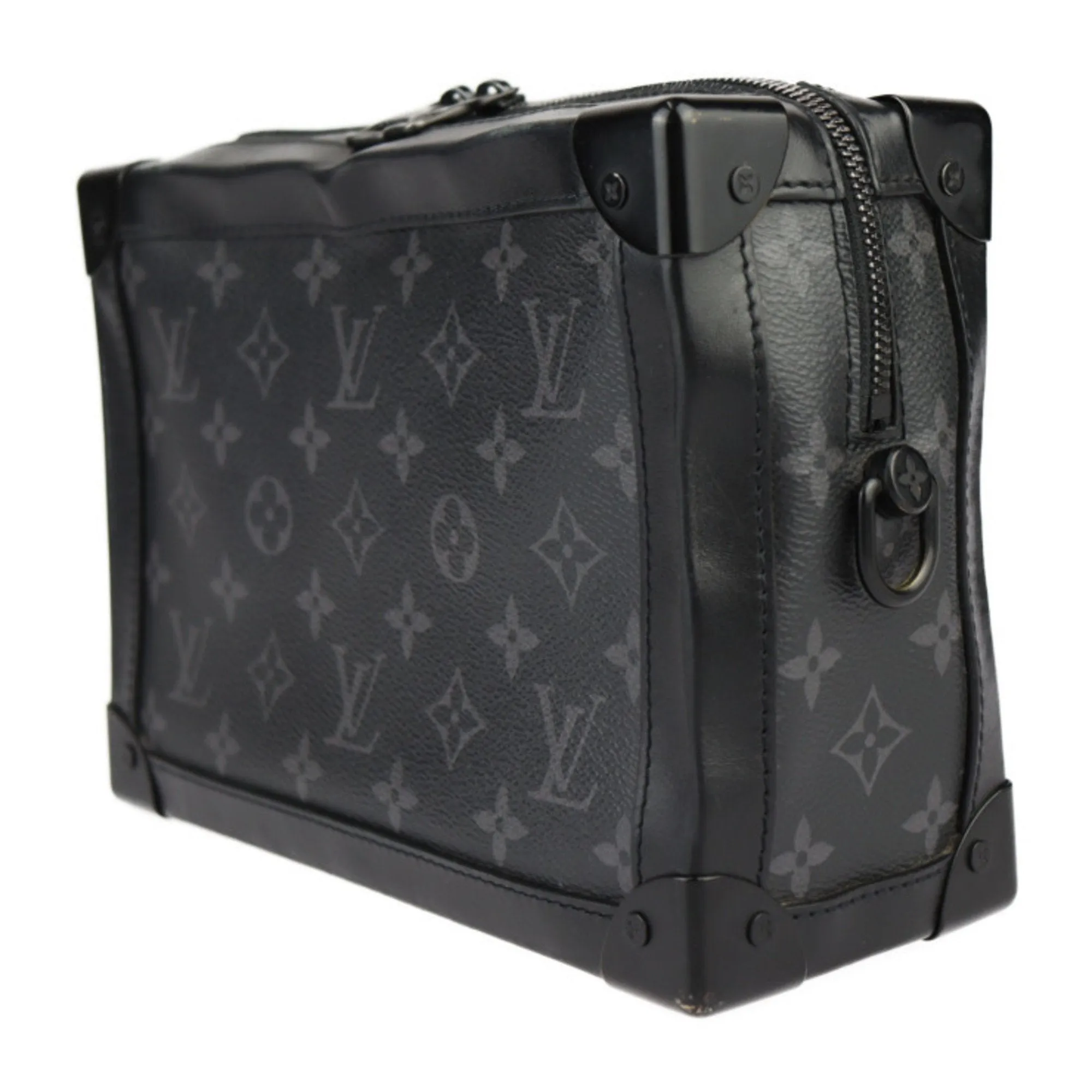 Soft Trunk Canvas Shoulder Bag