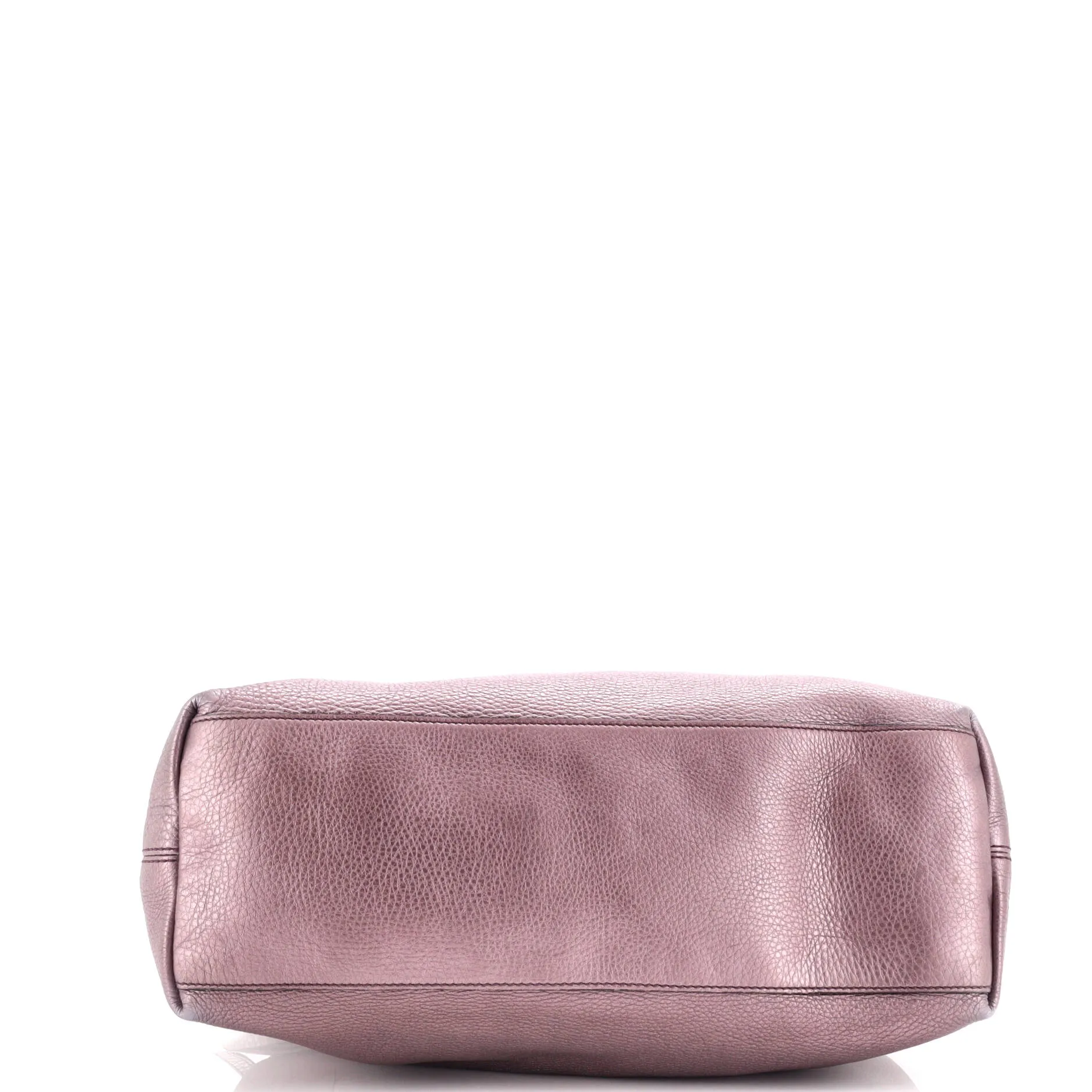 Soho Chain Strap Shoulder Bag Leather Medium