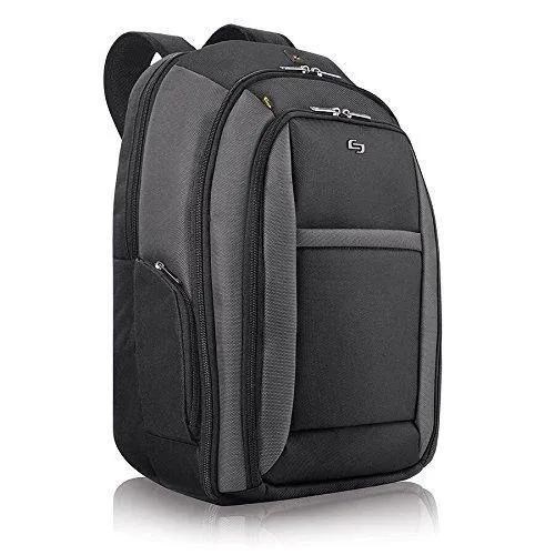 Solo Pro 16" Laptop CheckFast Backpack with Removable Sleeve
