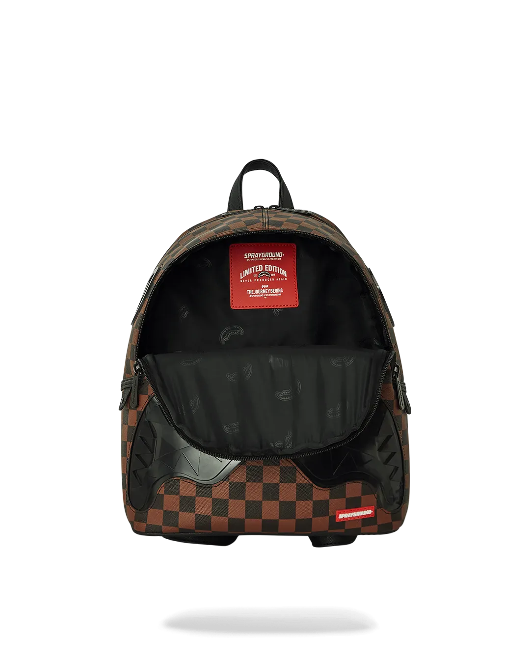 Sprayground Mini Backpack (Clear Rubber Sharks In Paris Savage)