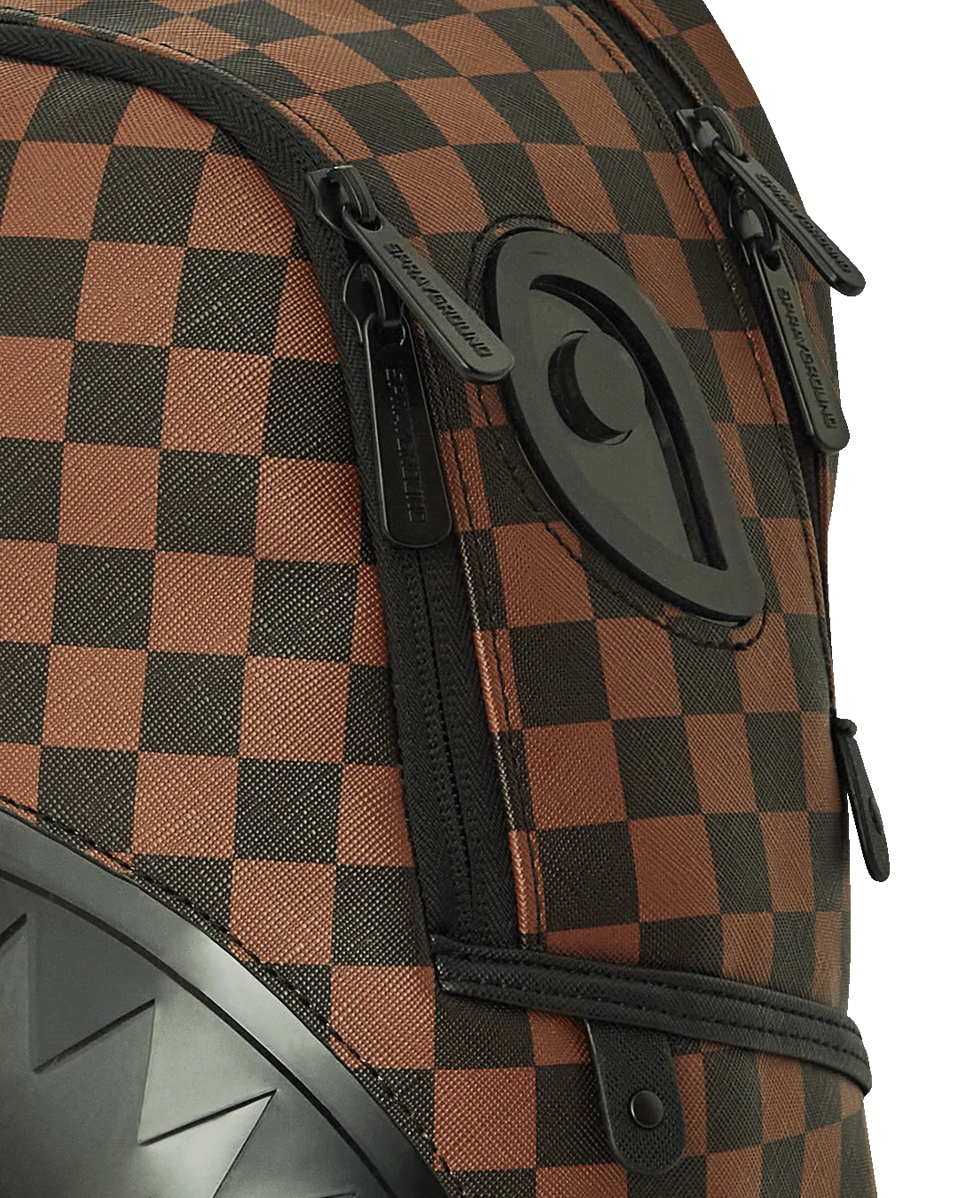 Sprayground Mini Backpack (Clear Rubber Sharks In Paris Savage)