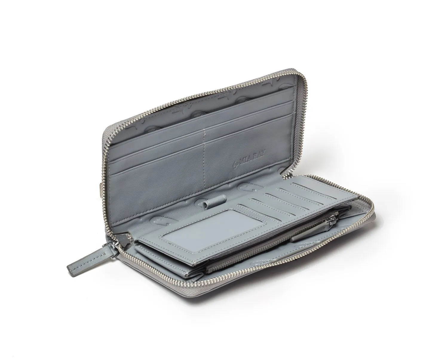 STANDARD SIGNATURE LOGO WALLET - GRAY