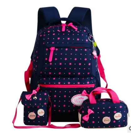 Star Printing Children School Bags For Girls Teenagers Backpacks Kids Orthopedics Schoolbags Backpack mochila infantil