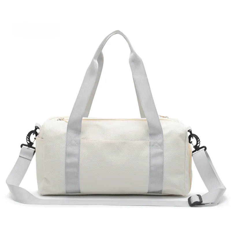 Summer New Small Nylon Women's Gym Duffle with Shoe Compartment