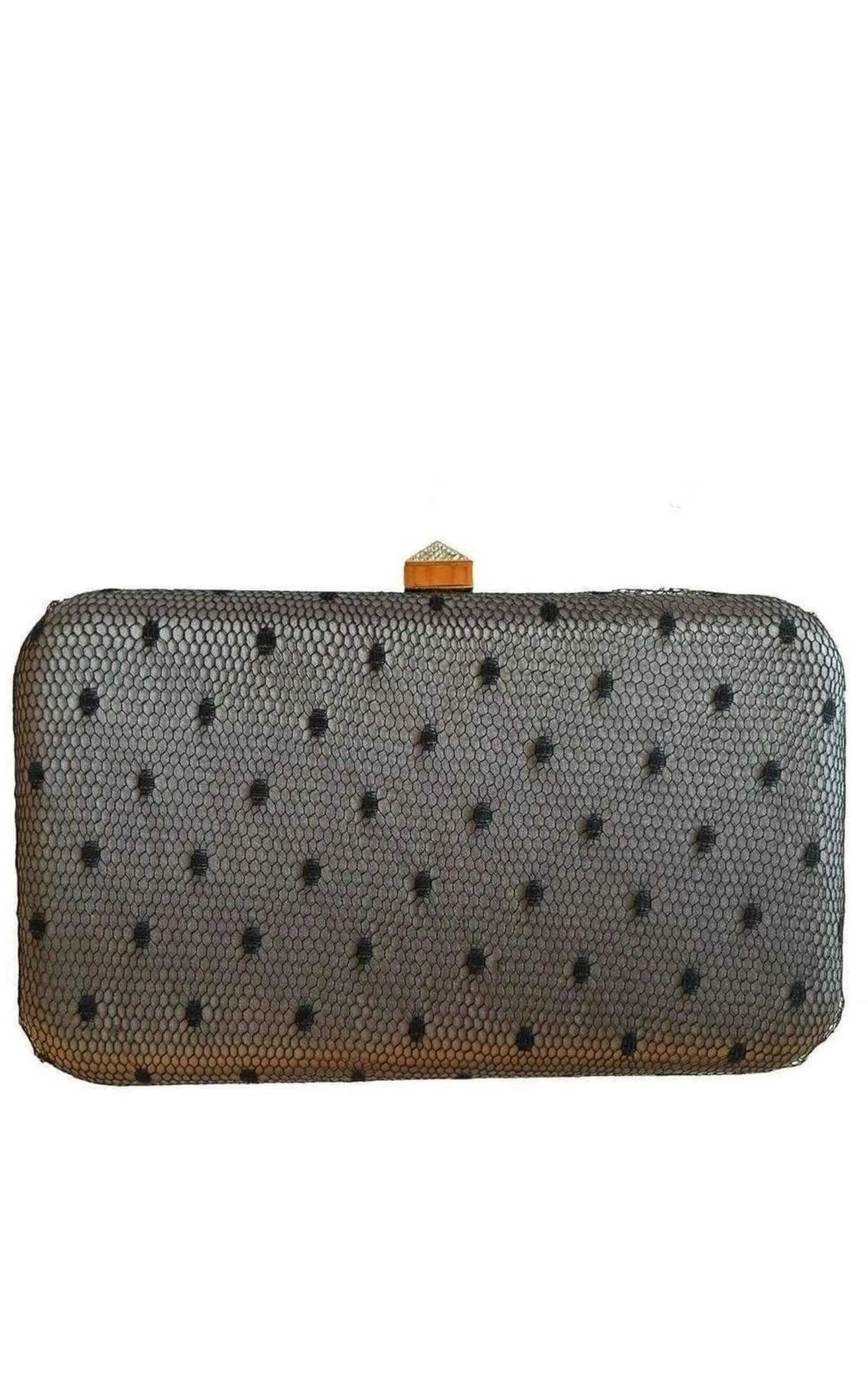 Swarovski Crystal-Embellished Clutch