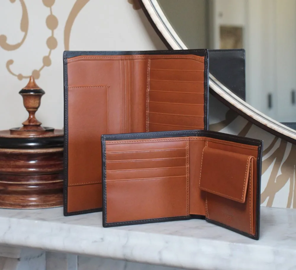 Tall Wallet With Travel Card Section