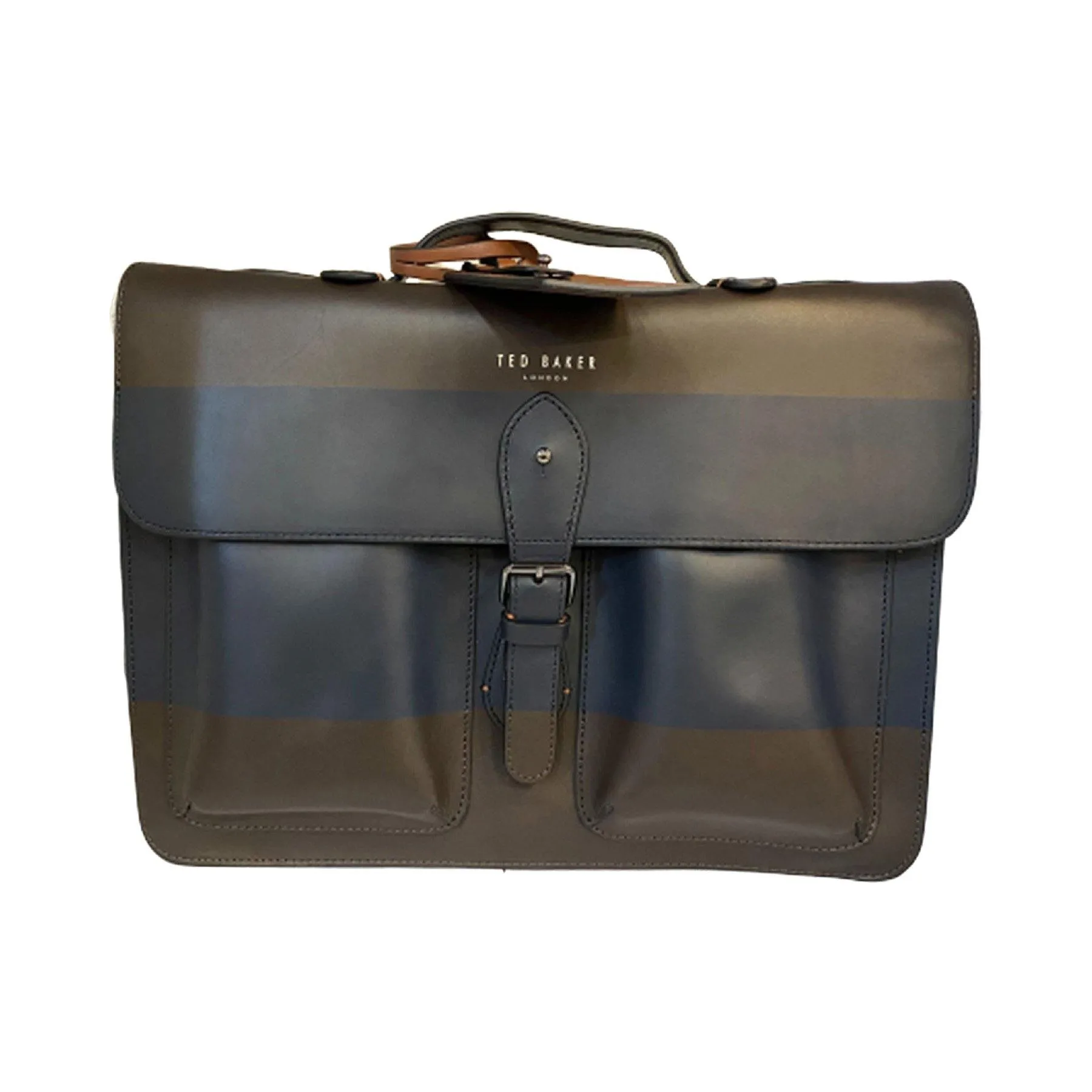 Ted Baker Print Color Block Satchel Bag