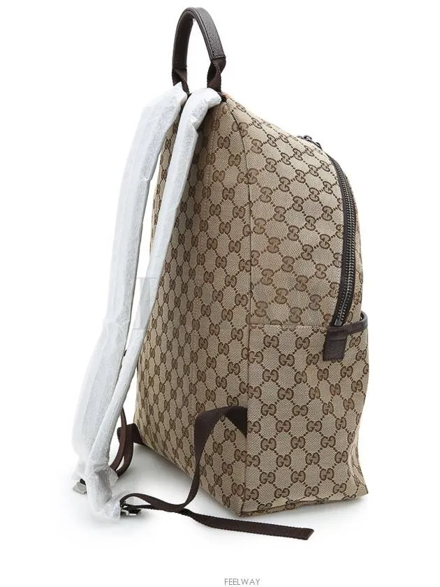 Three Stripes Backpack 190278 Unisex Brown Rucksack
