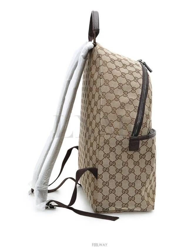 Three Stripes Backpack 190278 Unisex Brown Rucksack