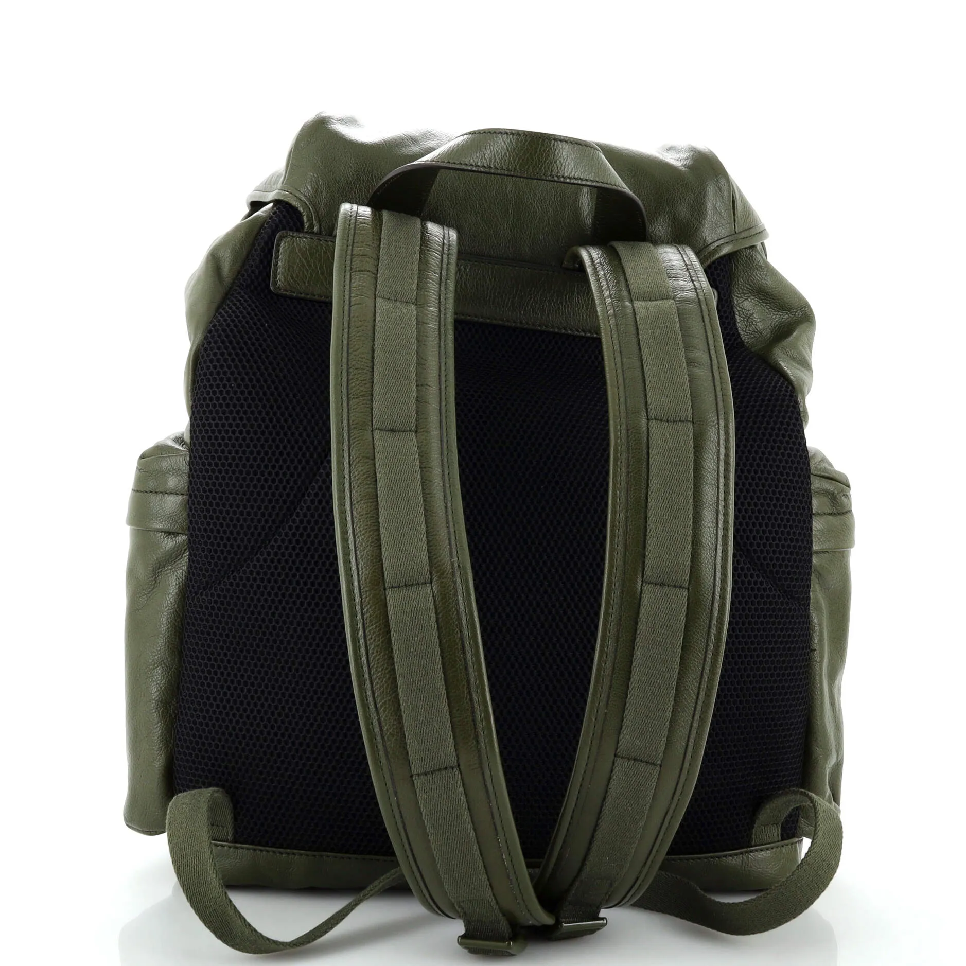 Tonal GG Double Pocket Belt Backpack Leather Large