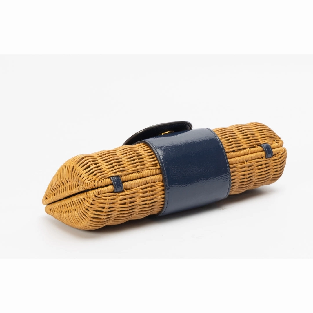Tory Burch Raffia Clutch