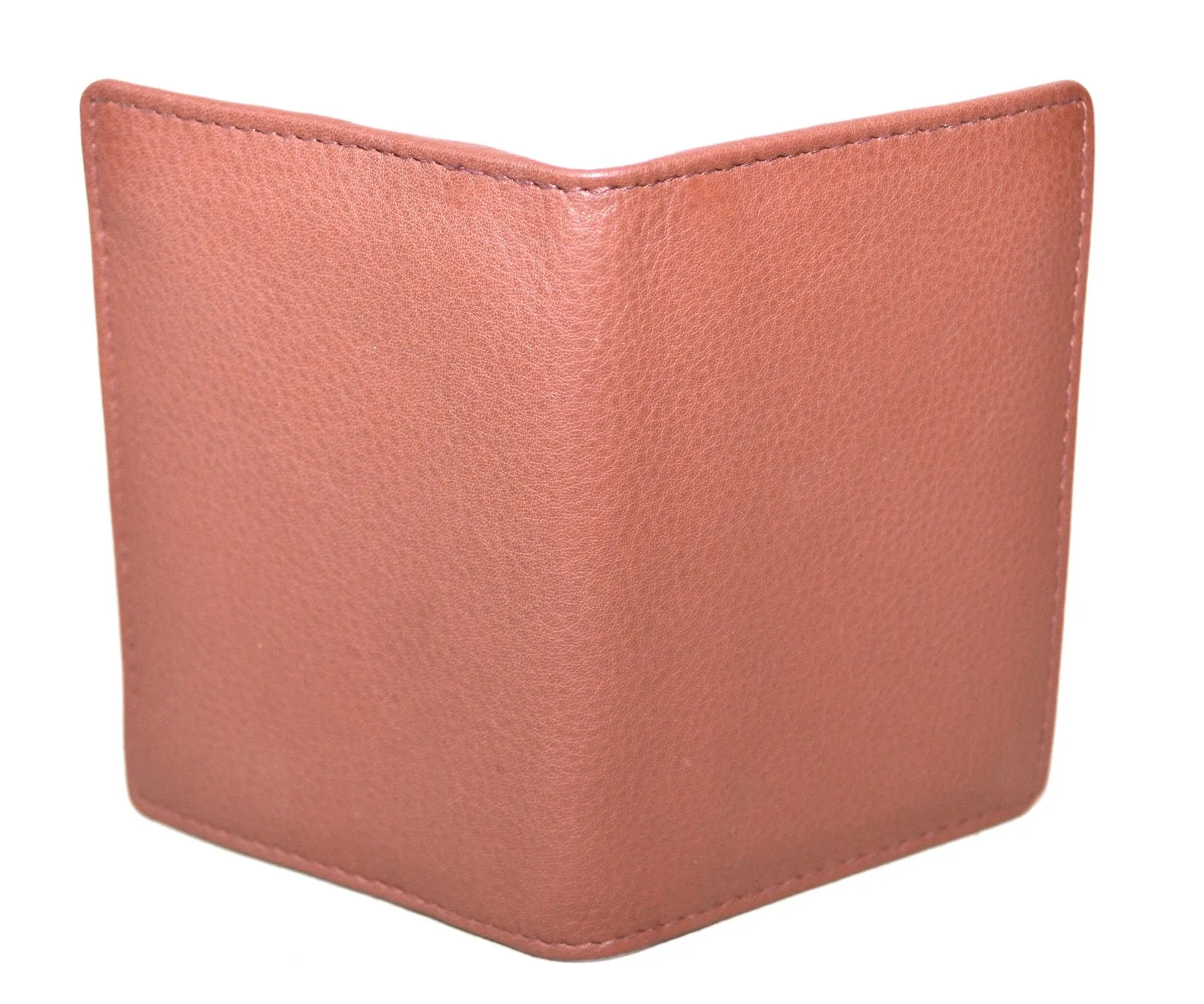 Touro Signature Leather Wallets Pebble Grain Gusset Card