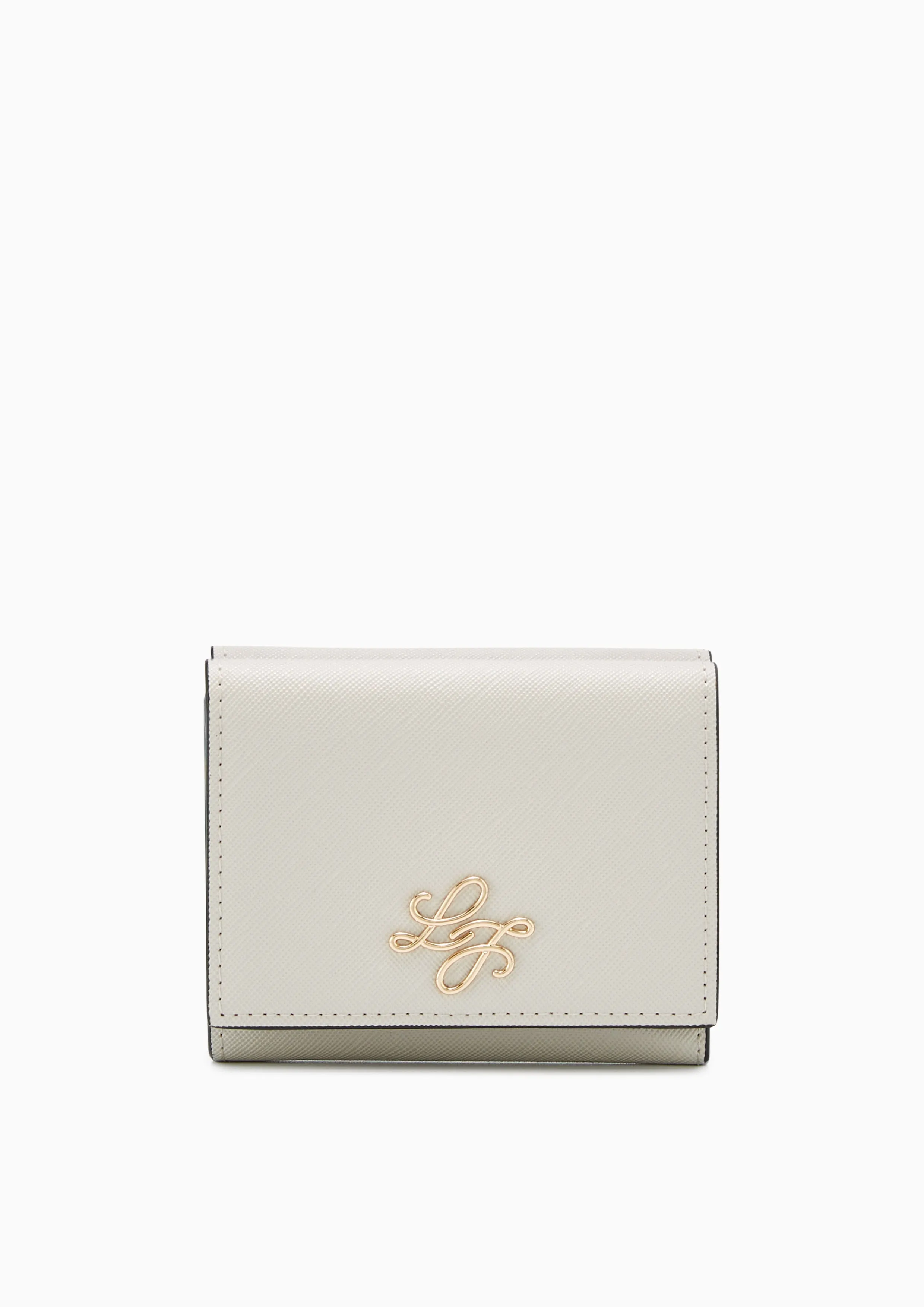 Tove Trifold Short Wallet Light Grey
