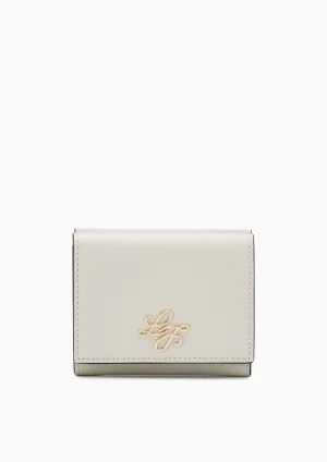Tove Trifold Short Wallet Light Grey