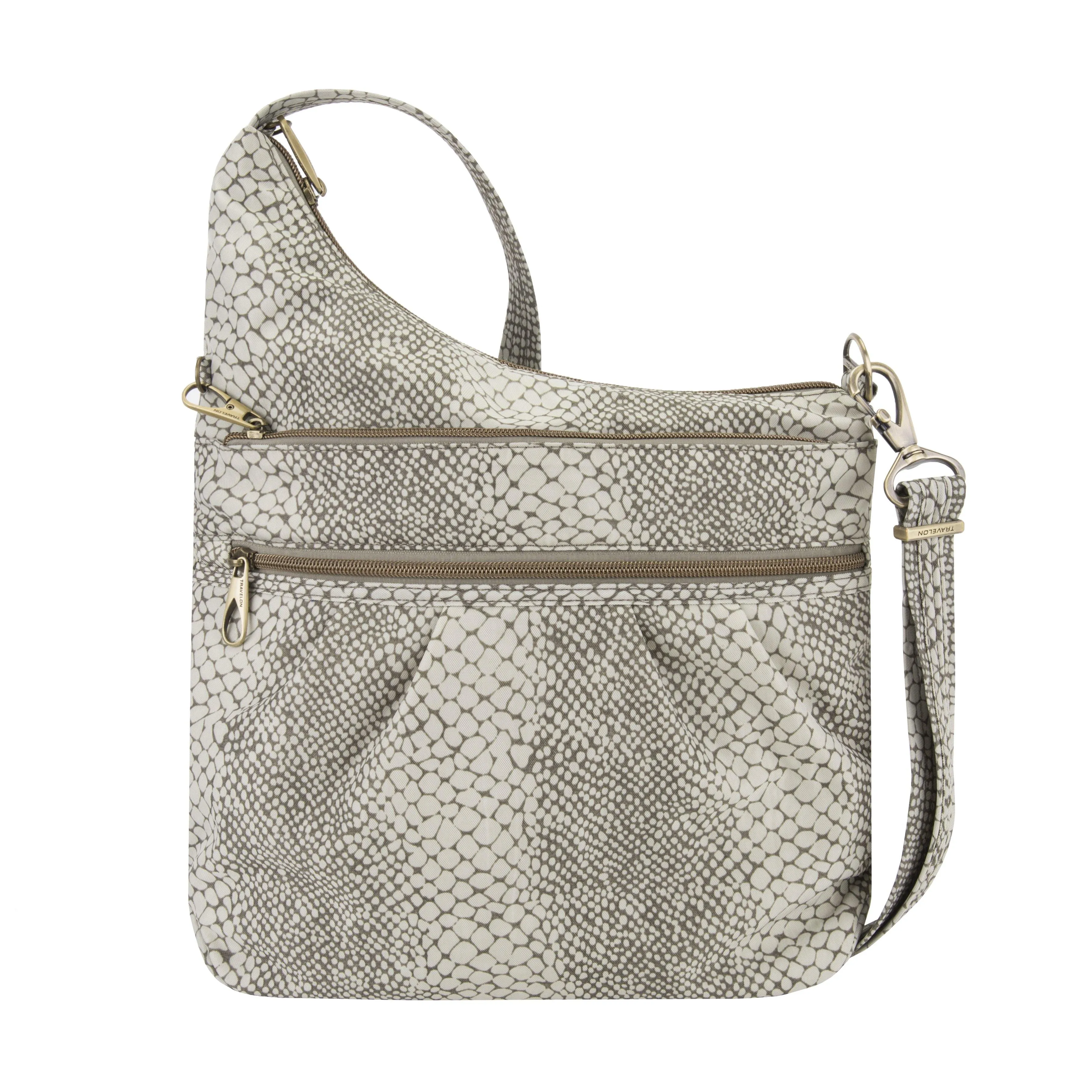 Travelon Anti-Theft Signature 3 Compartment Crossbody