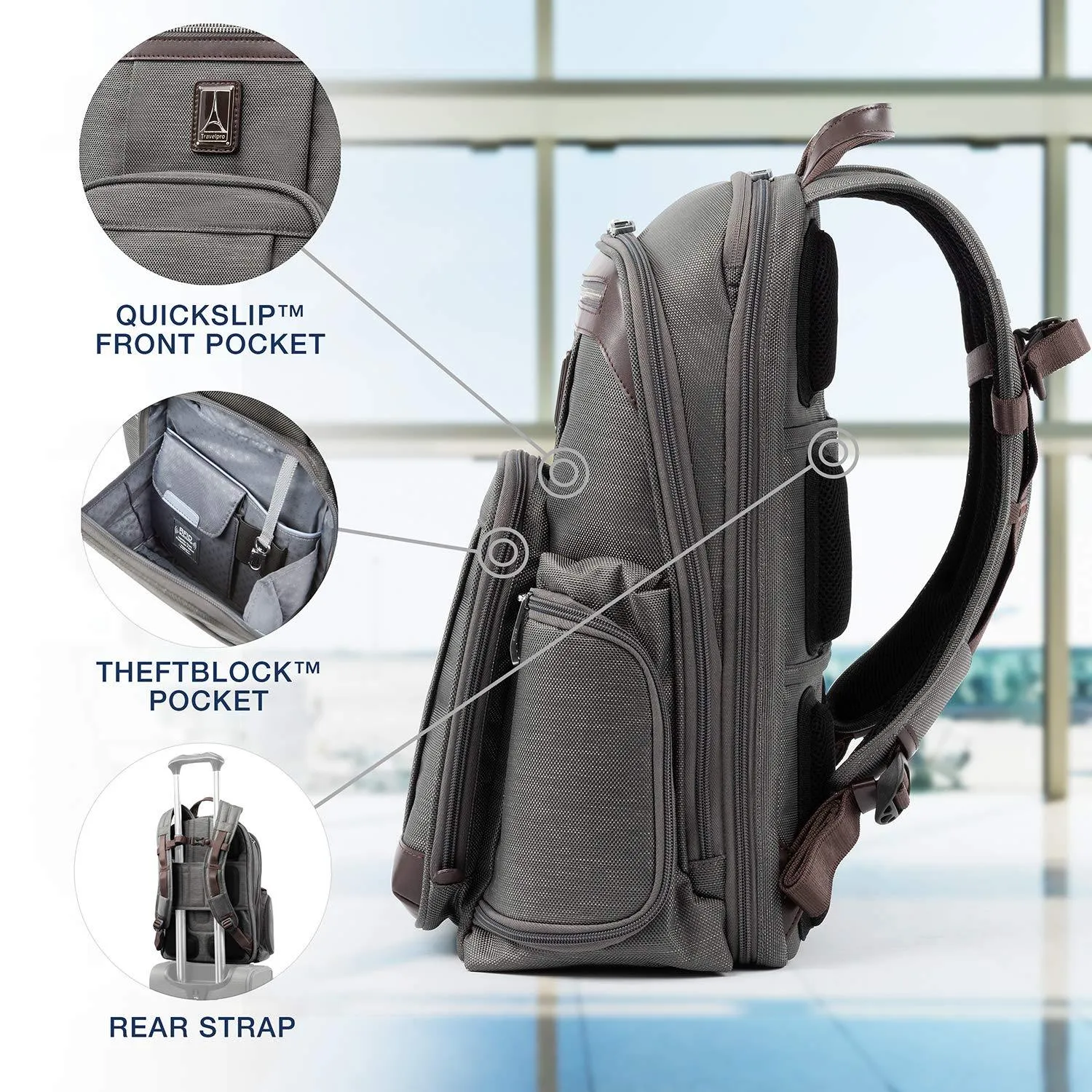TravelPro Platinum Elite Business Backpack