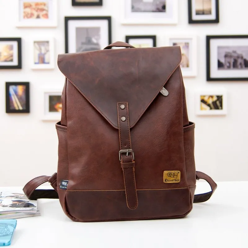 Triangle Flap Fashion Backpack