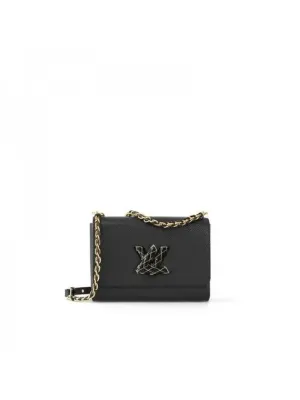 Twist MM Shoulder Bag Black