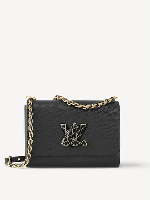Twist MM Shoulder Bag Black