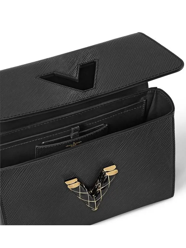Twist MM Shoulder Bag Black