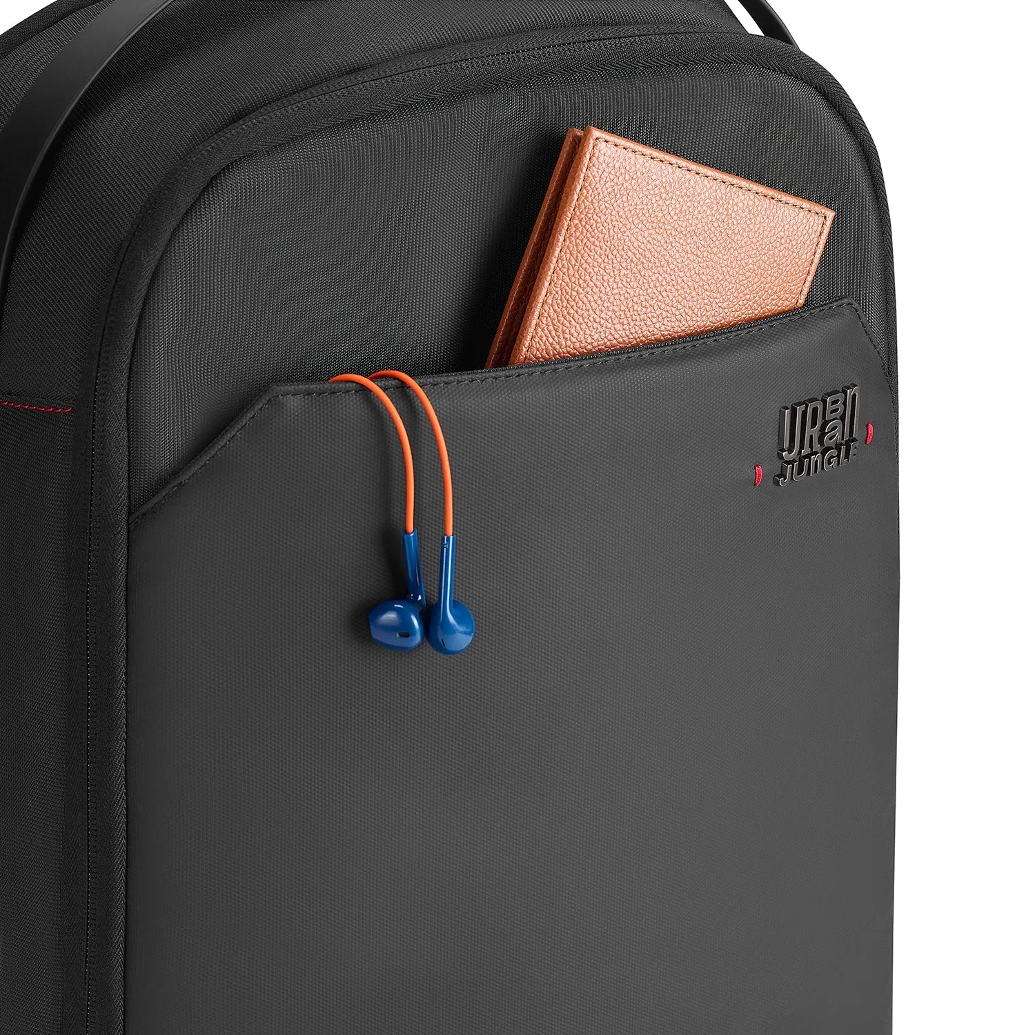 Urban Jungle by Safari Metro Roll-Top Premium Backpack with Trolley Sleeve