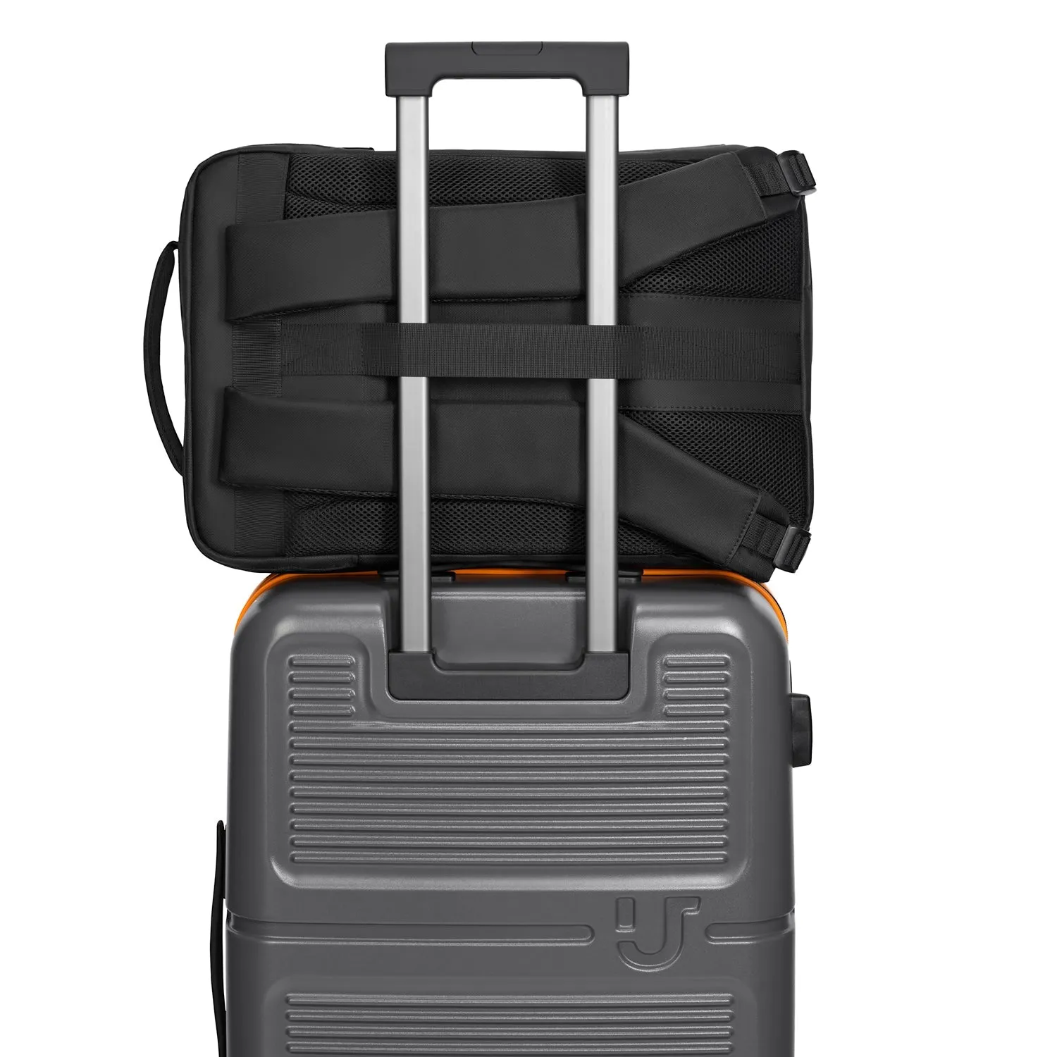 Urban Jungle by Safari Metro Roll-Top Premium Backpack with Trolley Sleeve
