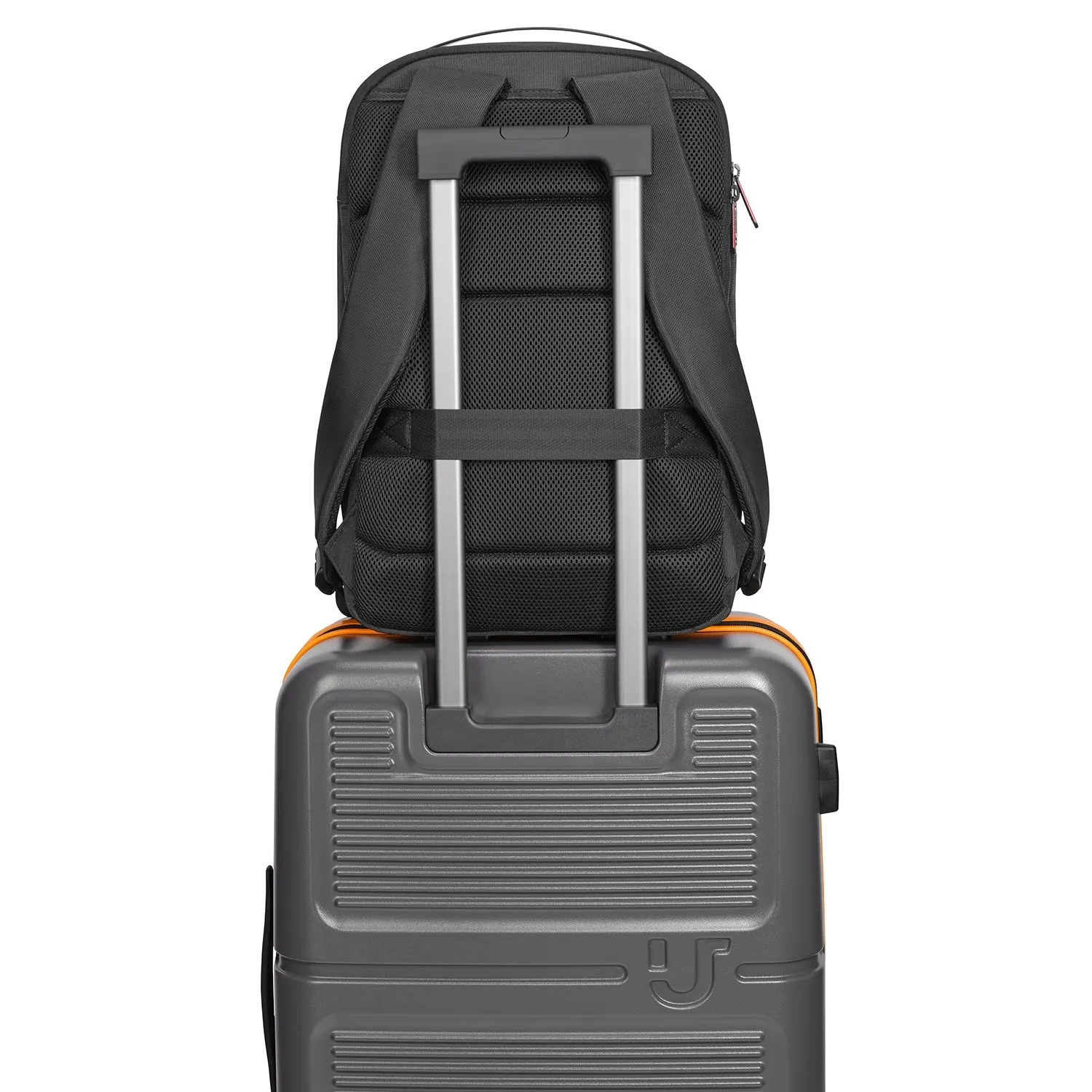 Urban Jungle by Safari Metro Roll-Top Premium Backpack with Trolley Sleeve