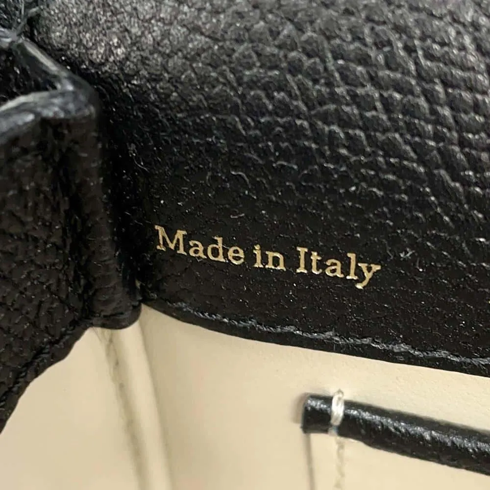 Valextra Valextra Iside ChainShoulder Bag BlackWBES0073028LOC99NN Calf Leather Size Large