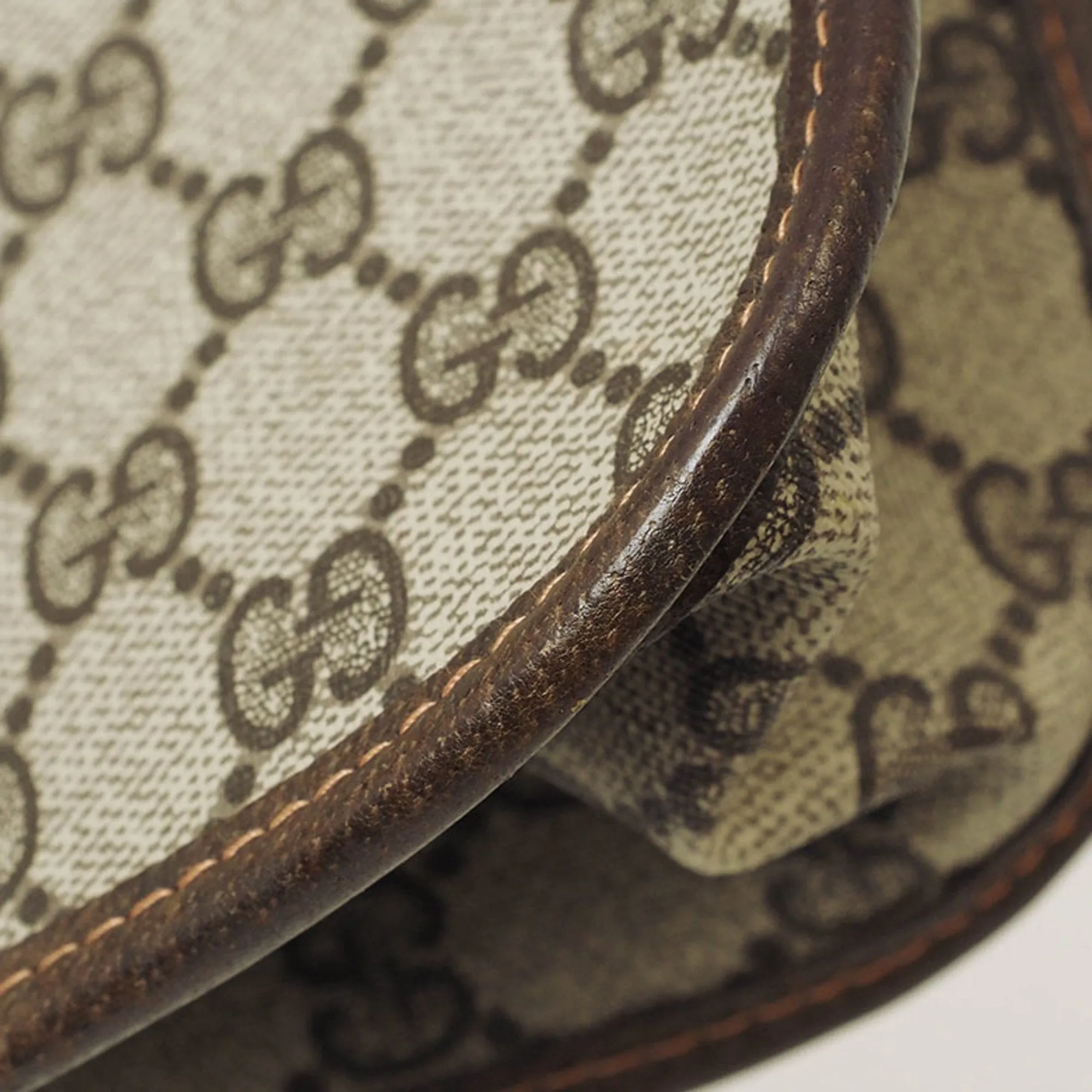 Vintage GG Canvas Shoulder Bag