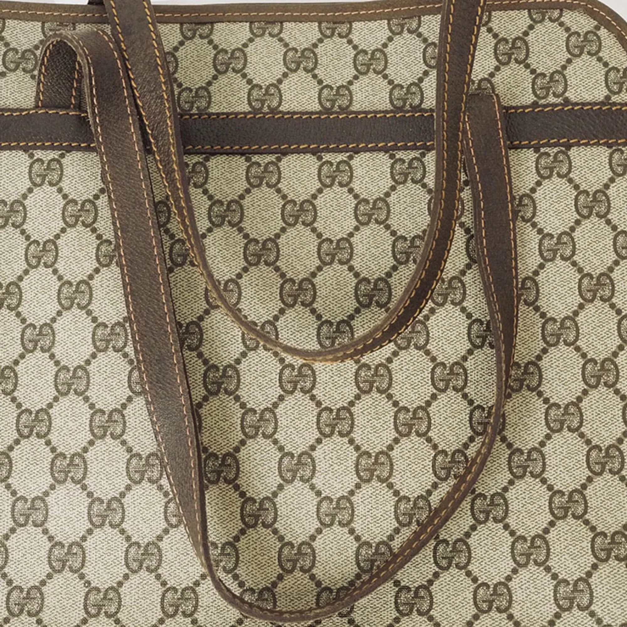 Vintage GG Canvas Shoulder Bag