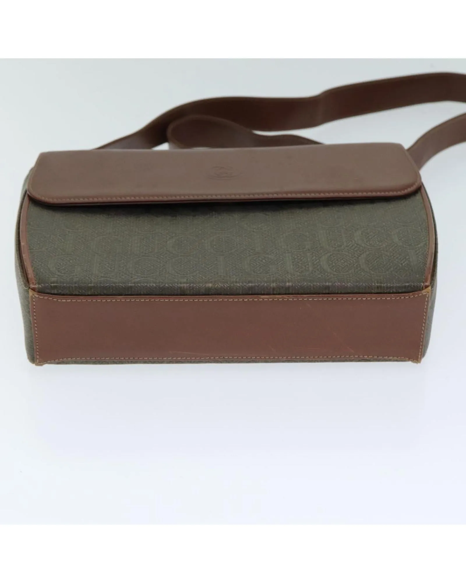 Vintage GG Shoulder Bag Monogram Canvas