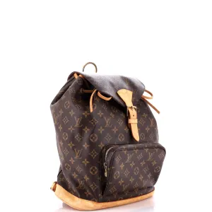 Vintage Montsouris Backpack Monogram Canvas GM