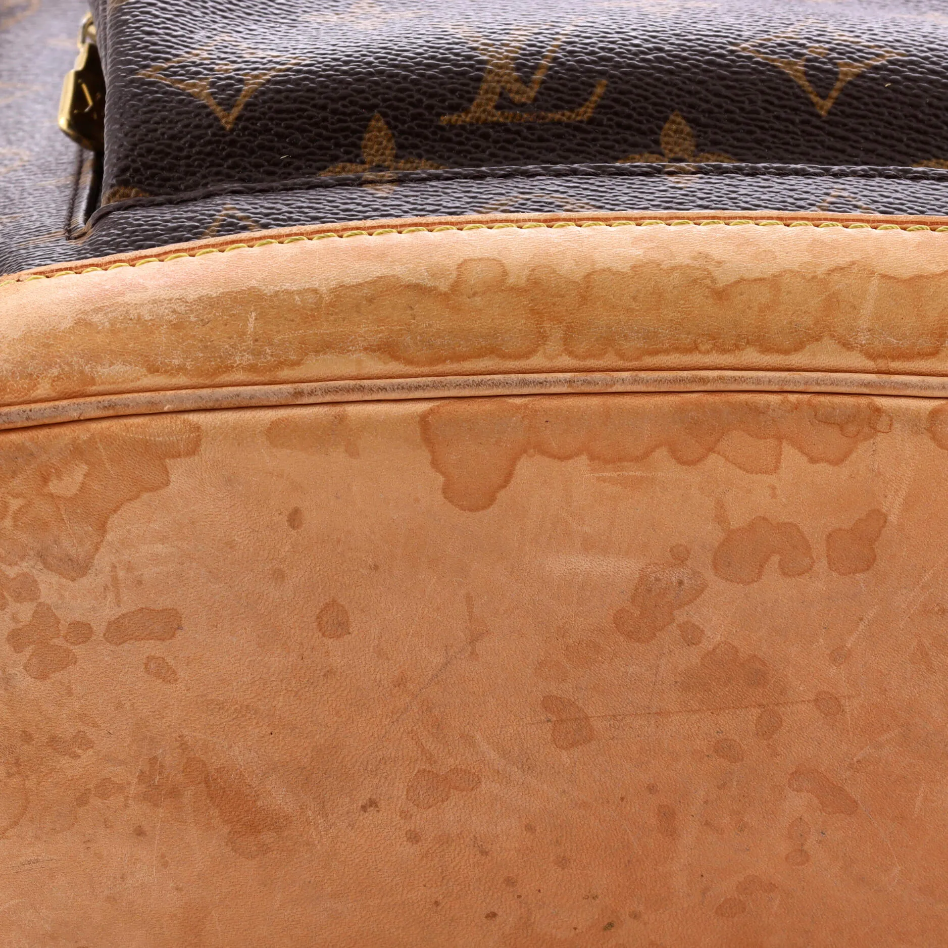 Vintage Montsouris Backpack Monogram Canvas GM