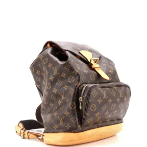Vintage Montsouris Backpack Monogram Canvas GM