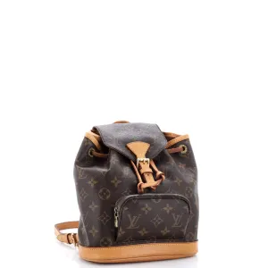 Vintage Montsouris Backpack Monogram Canvas PM