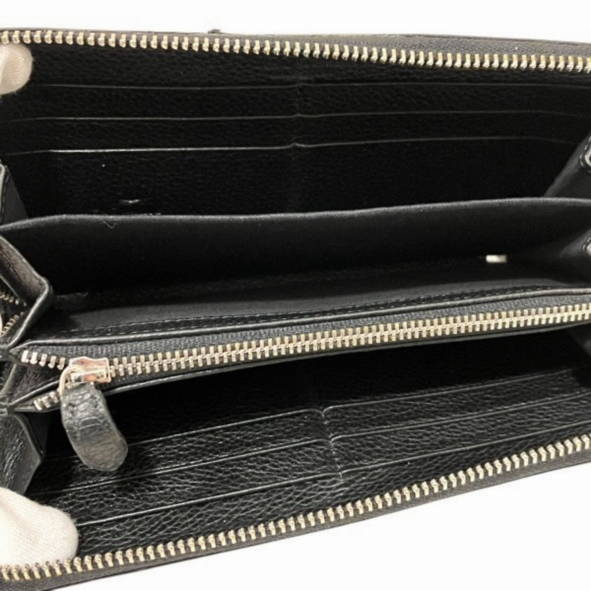 Vivienne Westwood Leather Long Wallet (Bi-Fold) (Pre-Owned)
