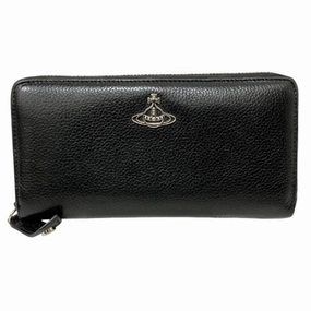 Vivienne Westwood Leather Long Wallet (Bi-Fold) (Pre-Owned)