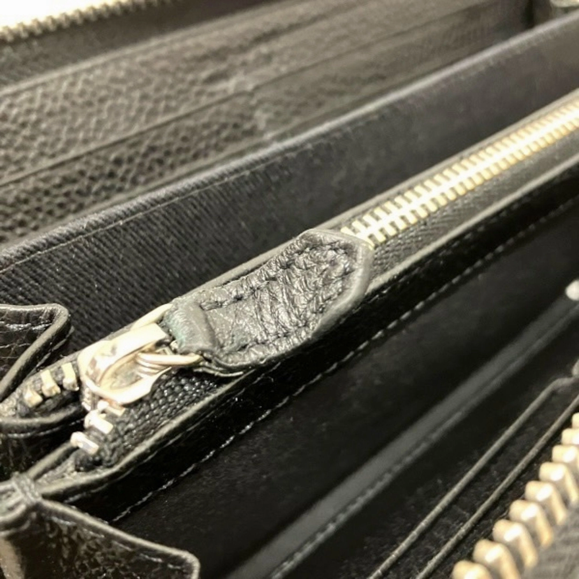Vivienne Westwood Leather Long Wallet (Bi-Fold) (Pre-Owned)