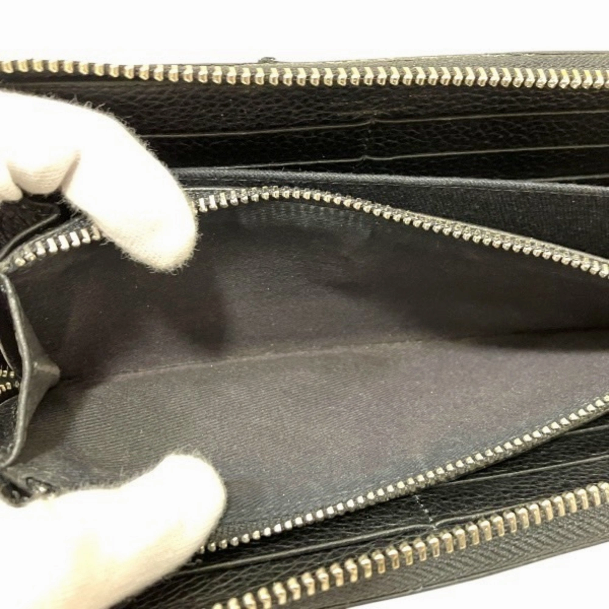 Vivienne Westwood Leather Long Wallet (Bi-Fold) (Pre-Owned)