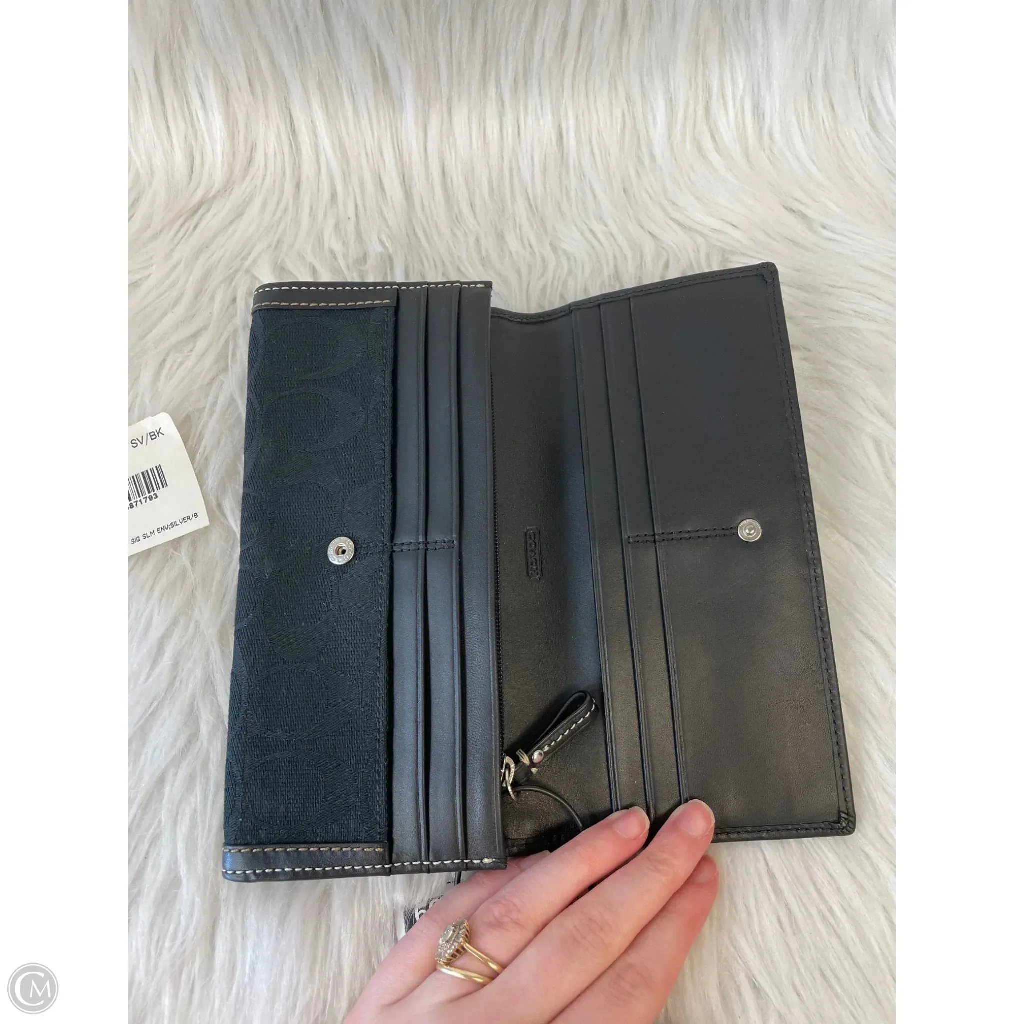 Wallet Designer By Coach, Size: Large
