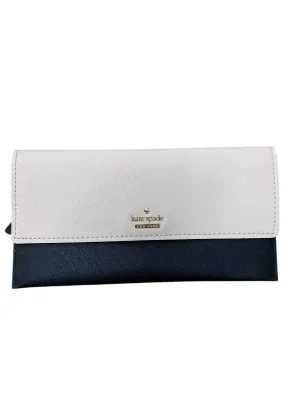 Wallet Designer By Kate Spade In Black & Pink, Size:Large