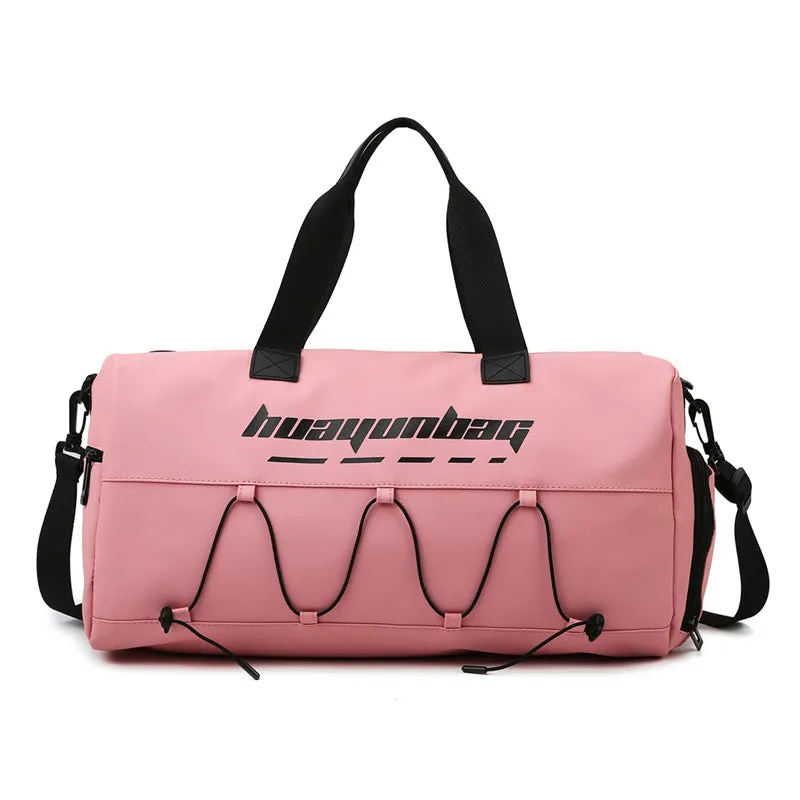 Waterproof Oxford Cloth Fitness Duffle with Independent Shoe Compartment