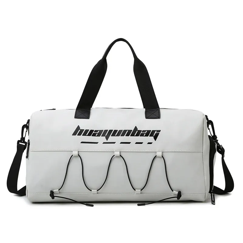 Waterproof Oxford Cloth Fitness Duffle with Independent Shoe Compartment